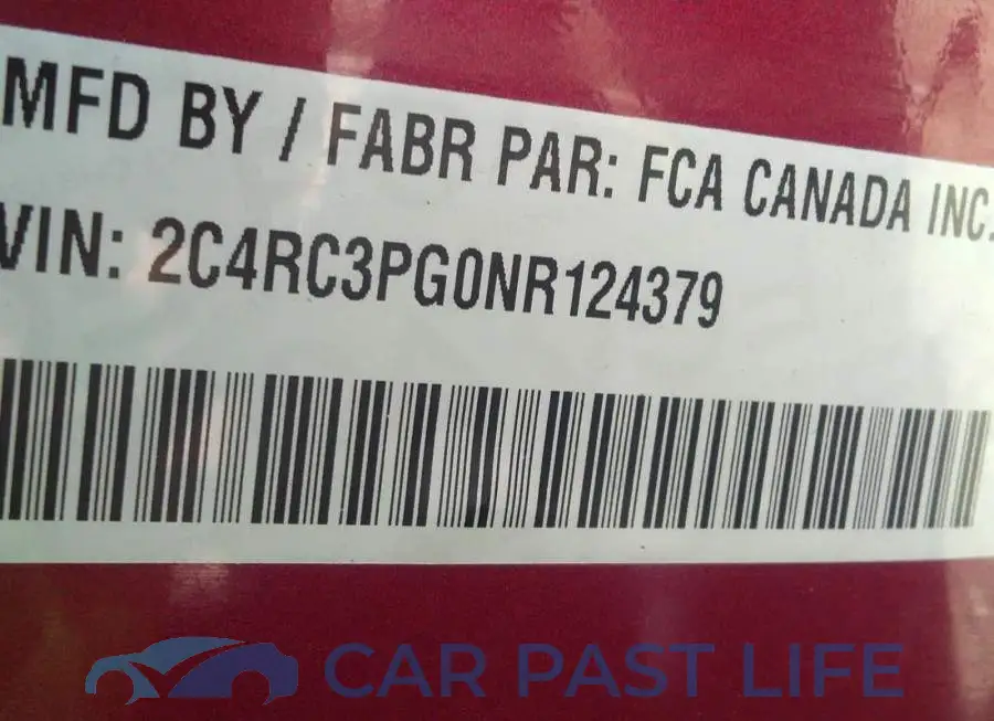 2C4RC3PG0NR124379# 9