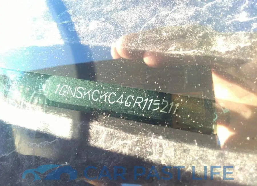 1GNSKCKC4GR115211# 9