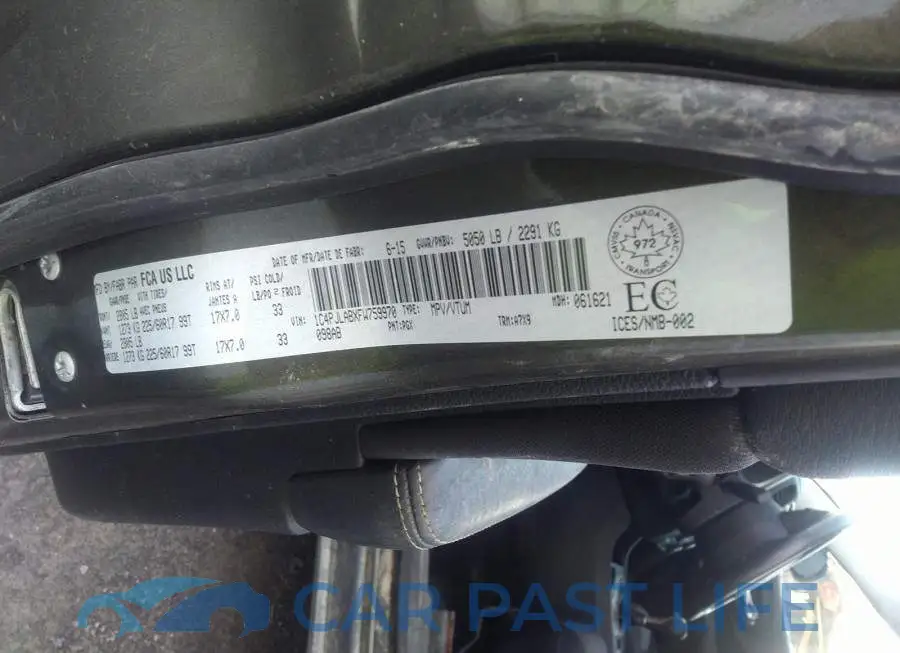 1C4PJLABXFW759970# 9