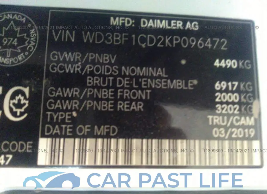 WD3BF1CD2KP096472# 9