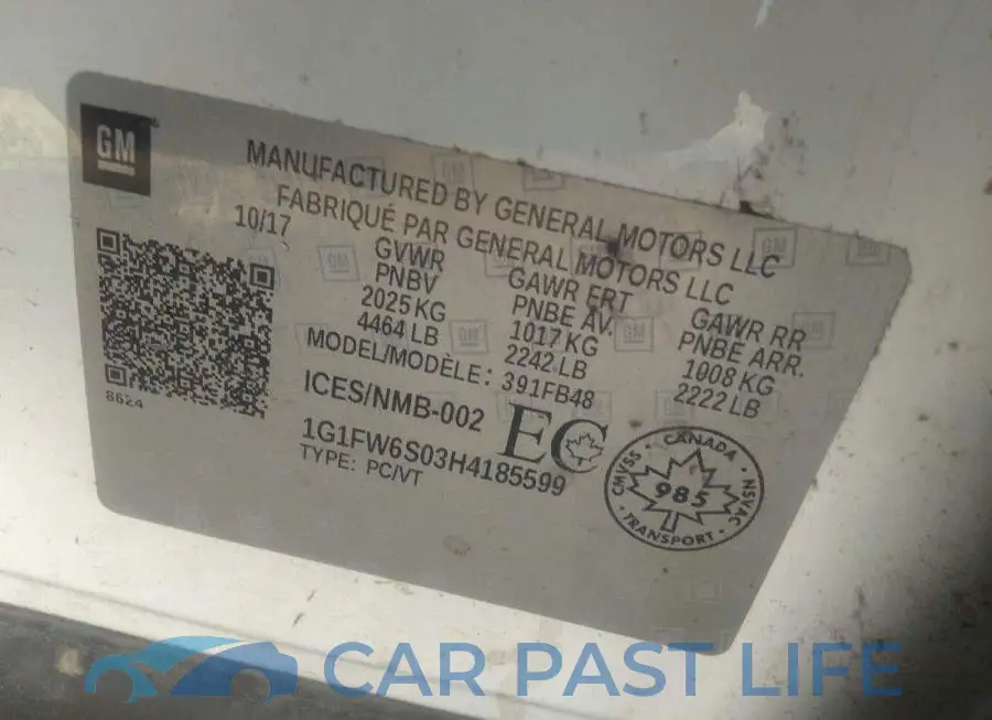 1G1FW6S03H4185599# 9
