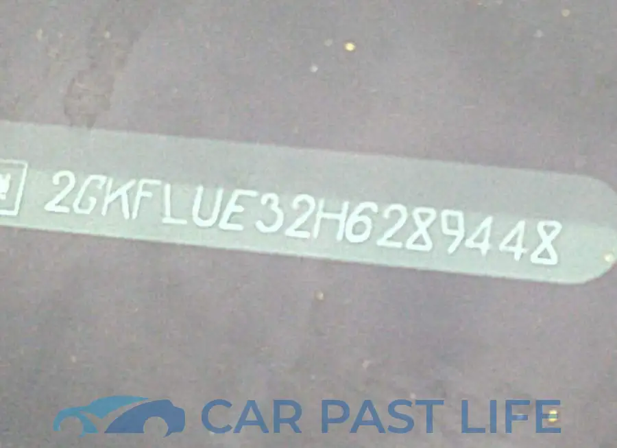2GKFLUE32H6289448# 9