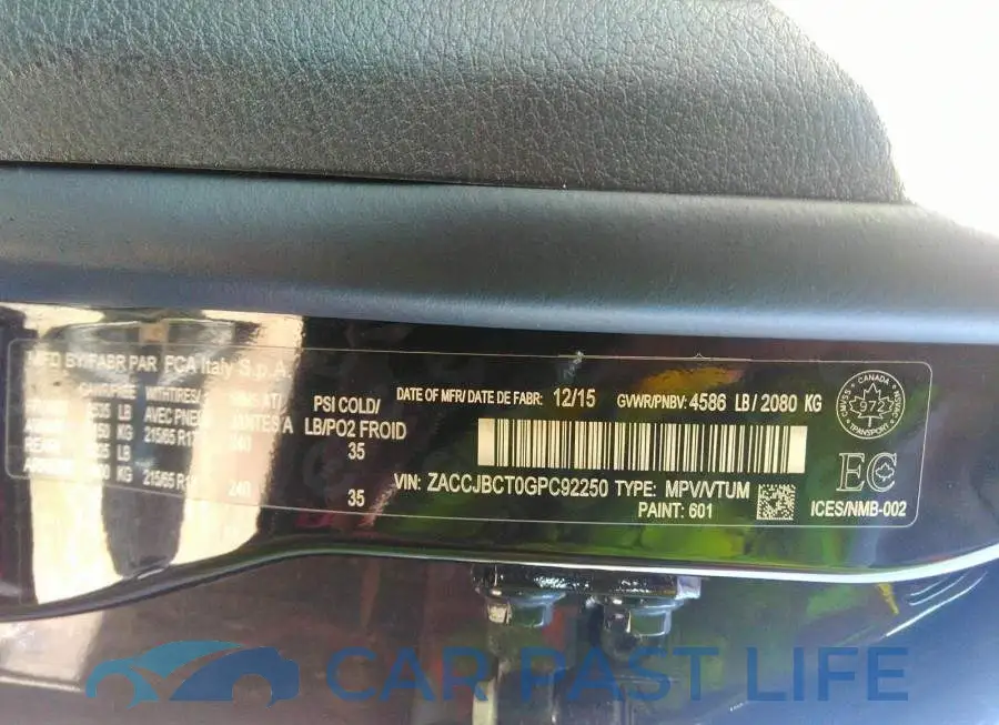 ZACCJBCT0GPC92250# 9
