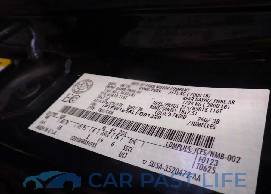 1FTEW1E55LFB91320# 7