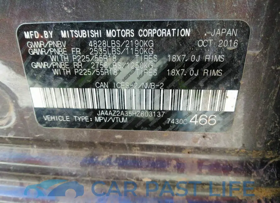 JA4AZ2A35HZ603137# 9