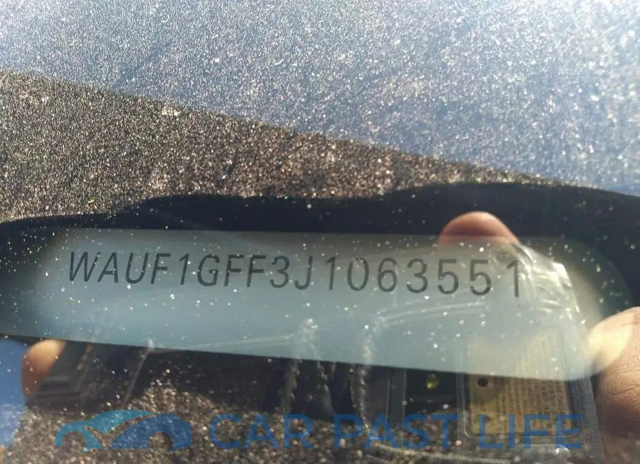 WAUF1GFF3J1063551# 9