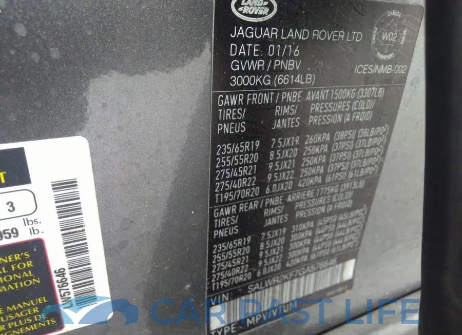 SALWR2KF7GA576646# 9