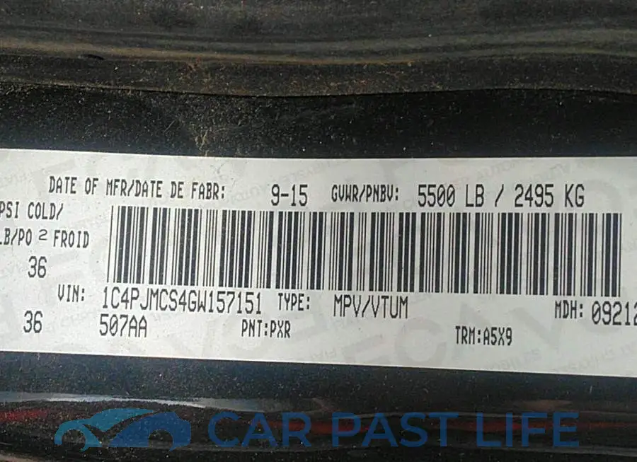 1C4PJMCS4GW157151# 9