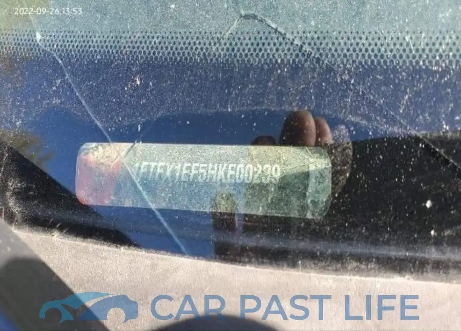1FTFX1EF5HKE00239# 9