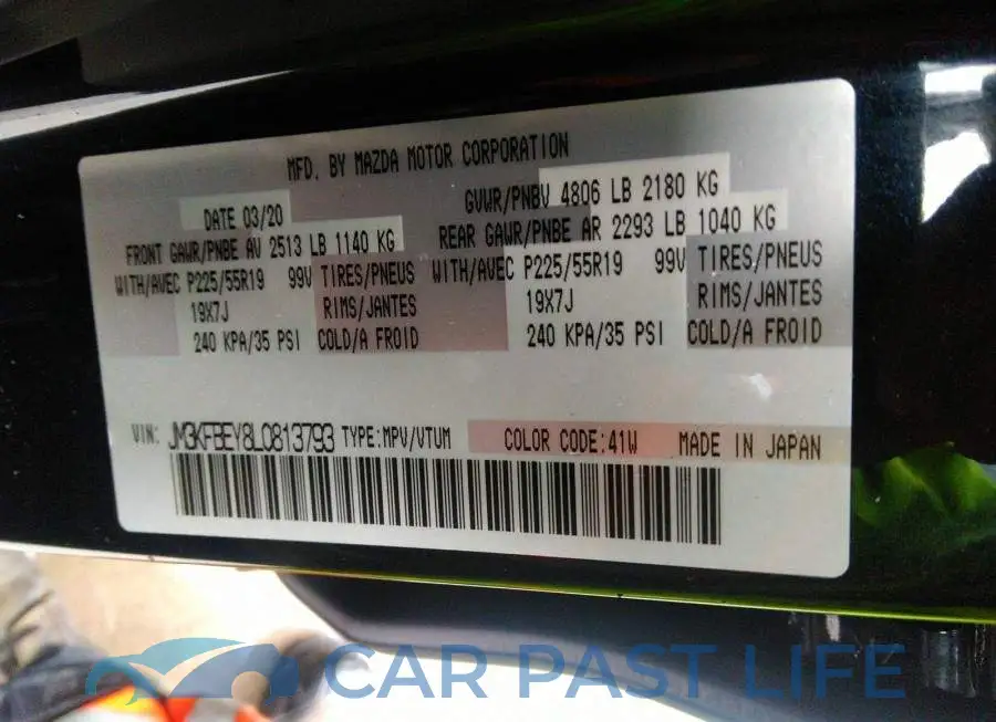 JM3KFBEY8L0813793# 9