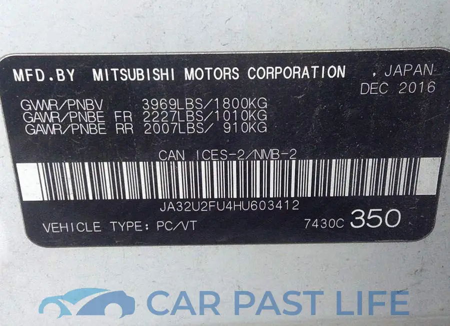 JA32U2FU4HU603412# 9