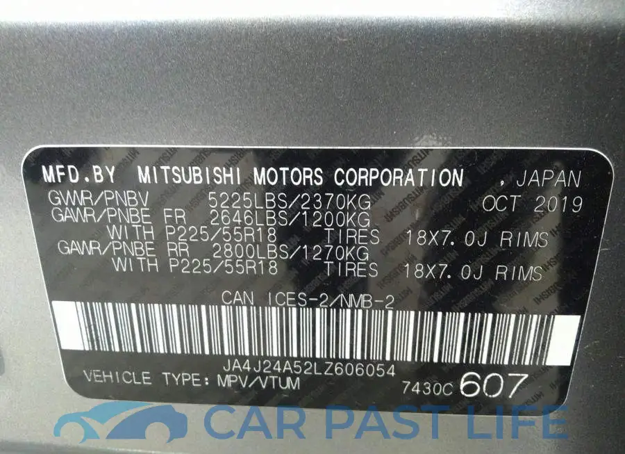 JA4J24A52LZ606054# 9