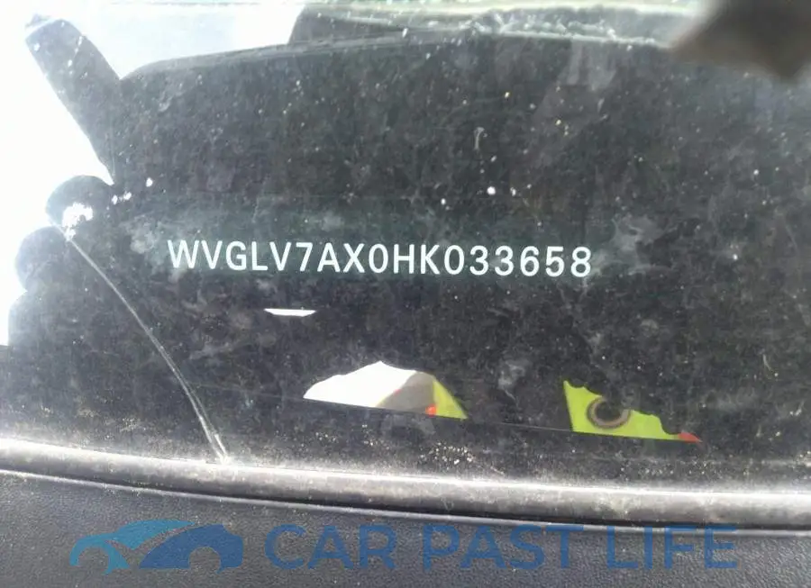 WVGLV7AX0HK033658# 9