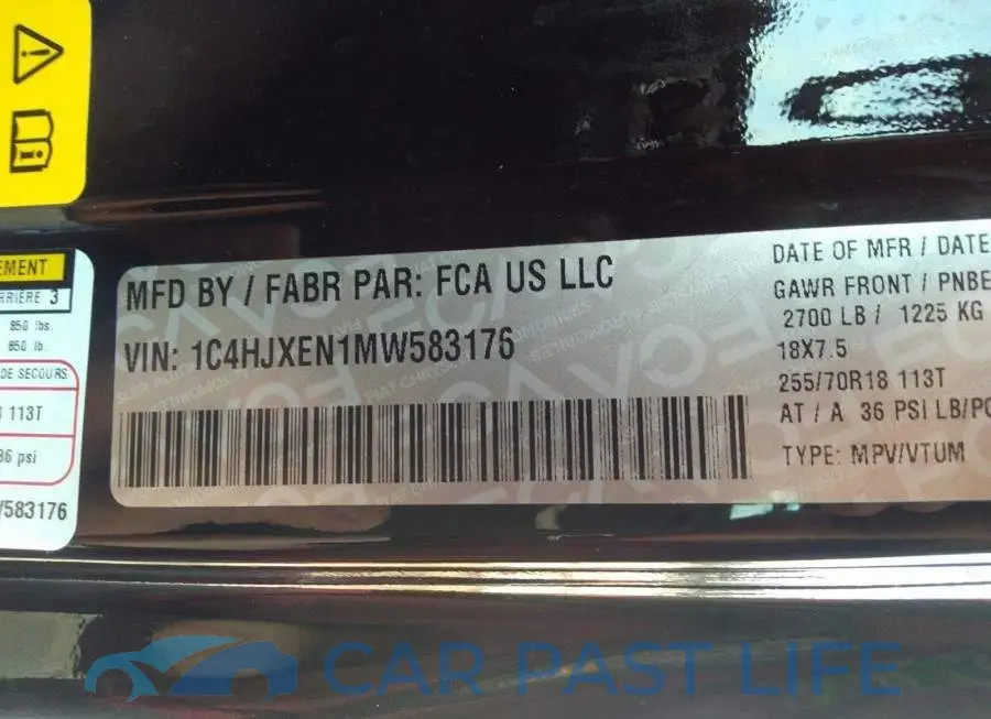 1C4HJXEN1MW583176# 9