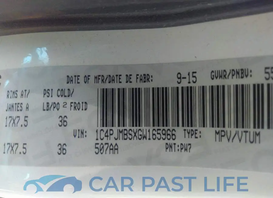 1C4PJMBSXGW165966# 9