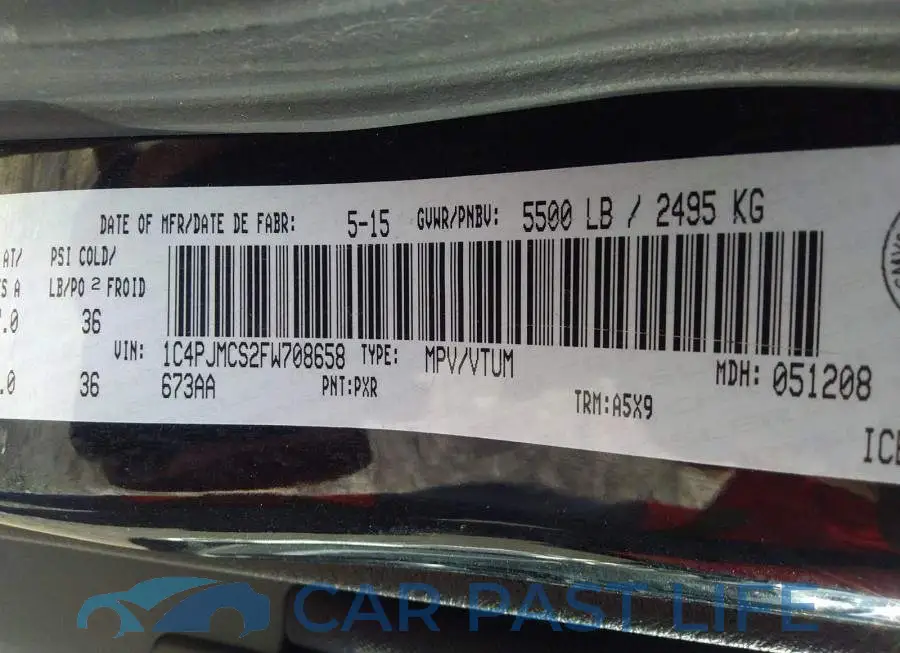 1C4PJMCS2FW708658# 9