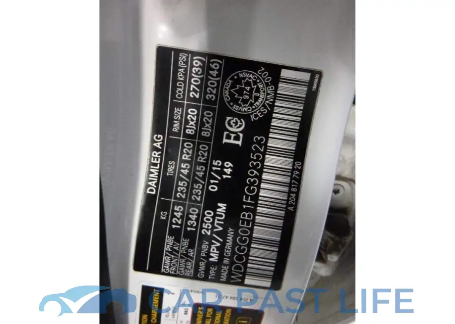WDCGG0EB1FG393523# 9
