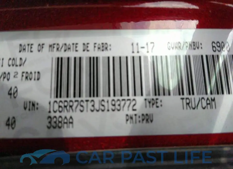 1C6RR7ST3JS193772# 9