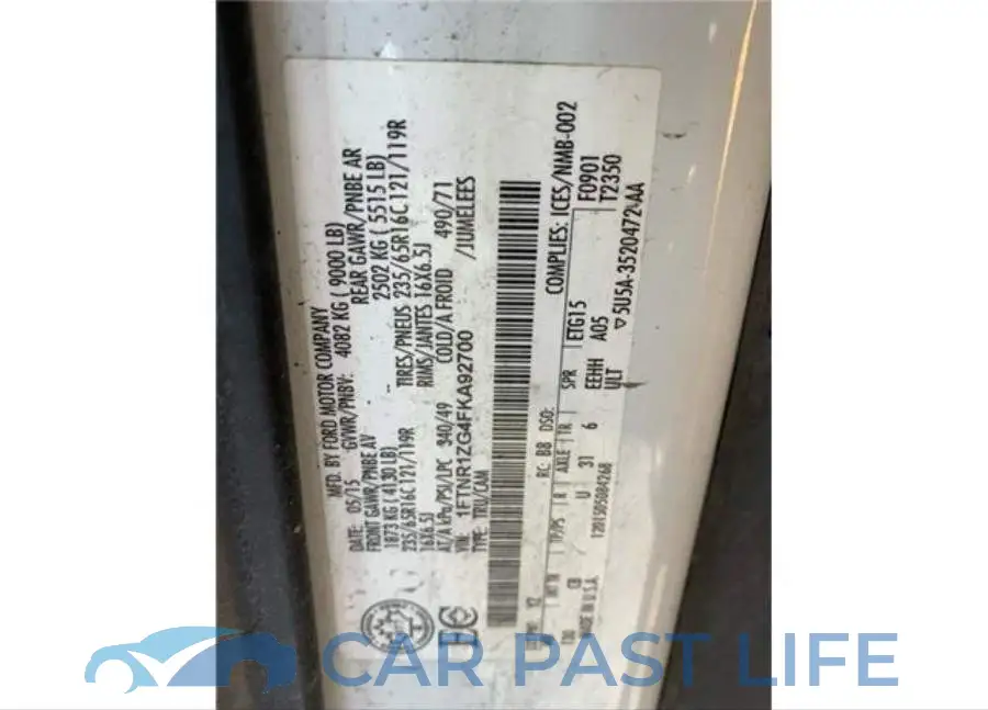 1FTNR1ZG4FKA92700# 9