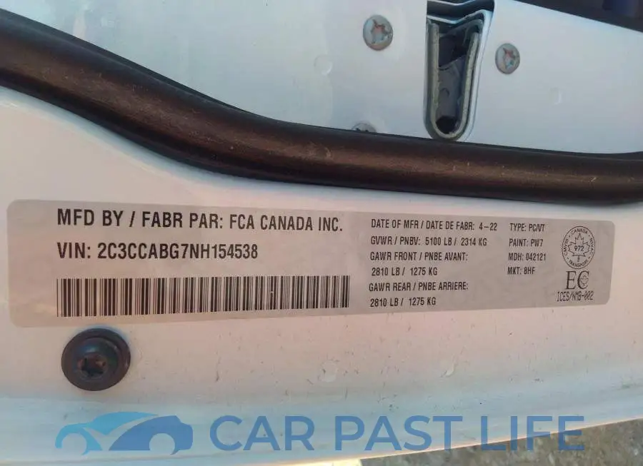2C3CCABG7NH154538# 9
