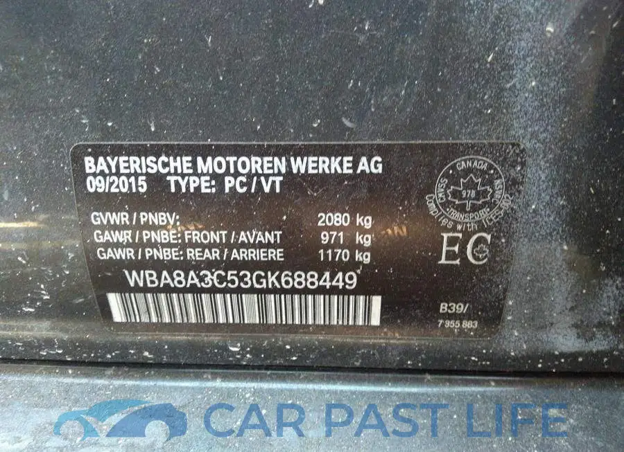 WBA8A3C53GK688449# 9
