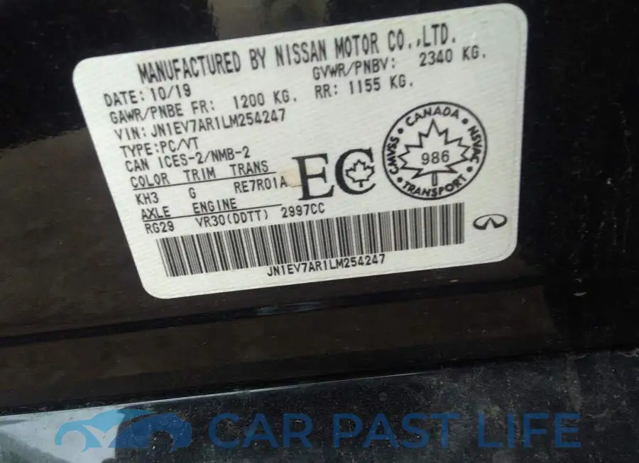 JN1EV7AR1LM254247# 9