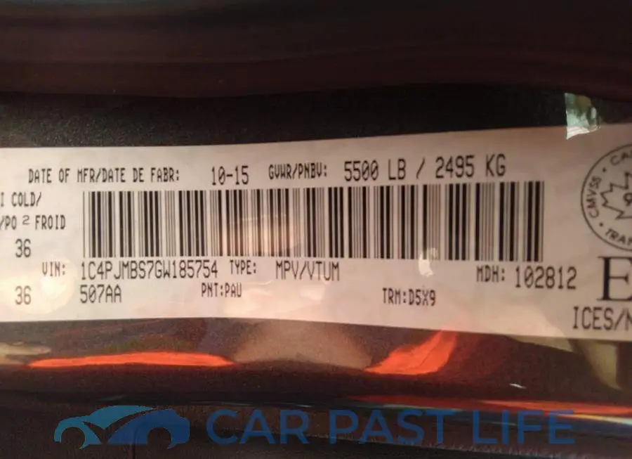 1C4PJMBS7GW185754# 9