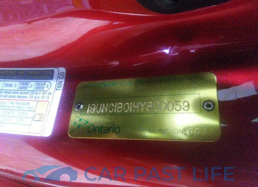 19UNC1B01HY800059# 9