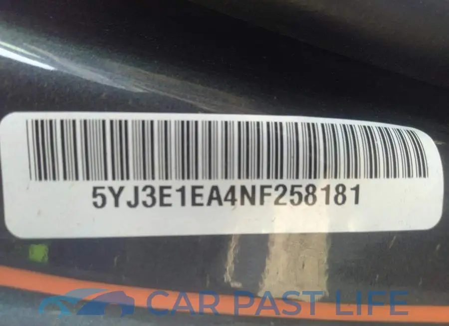 5YJ3E1EA4NF258181# 9