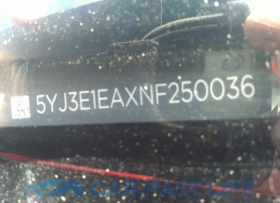5YJ3E1EAXNF250036# 9