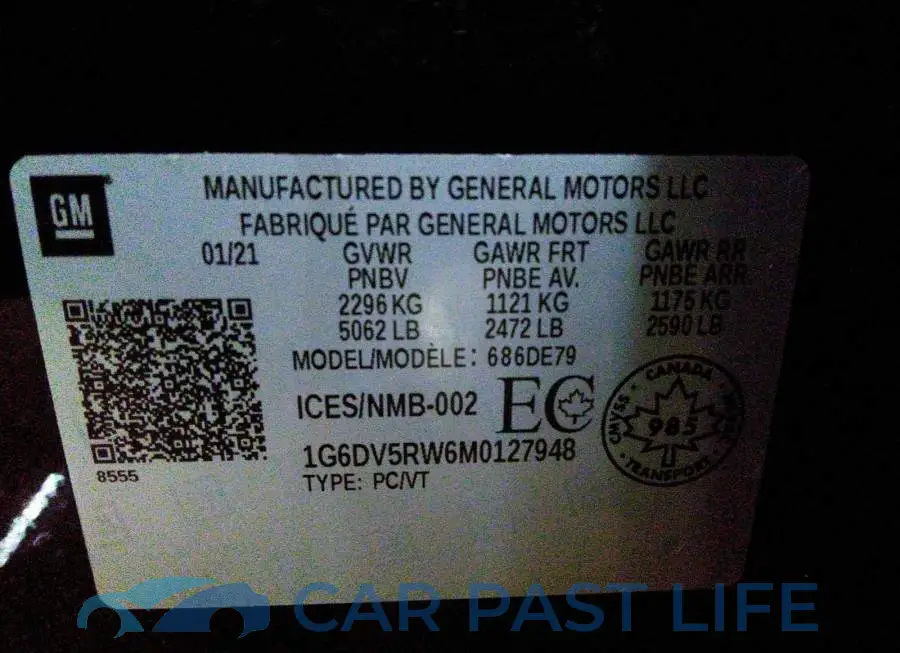 1G6DV5RW6M0127948# 9