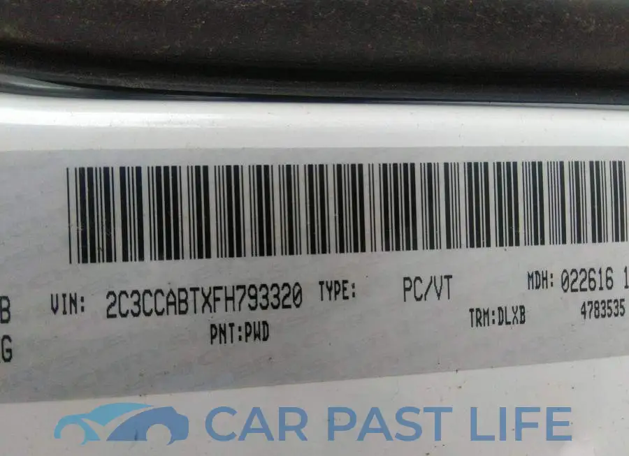 2C3CCABTXFH793320# 9