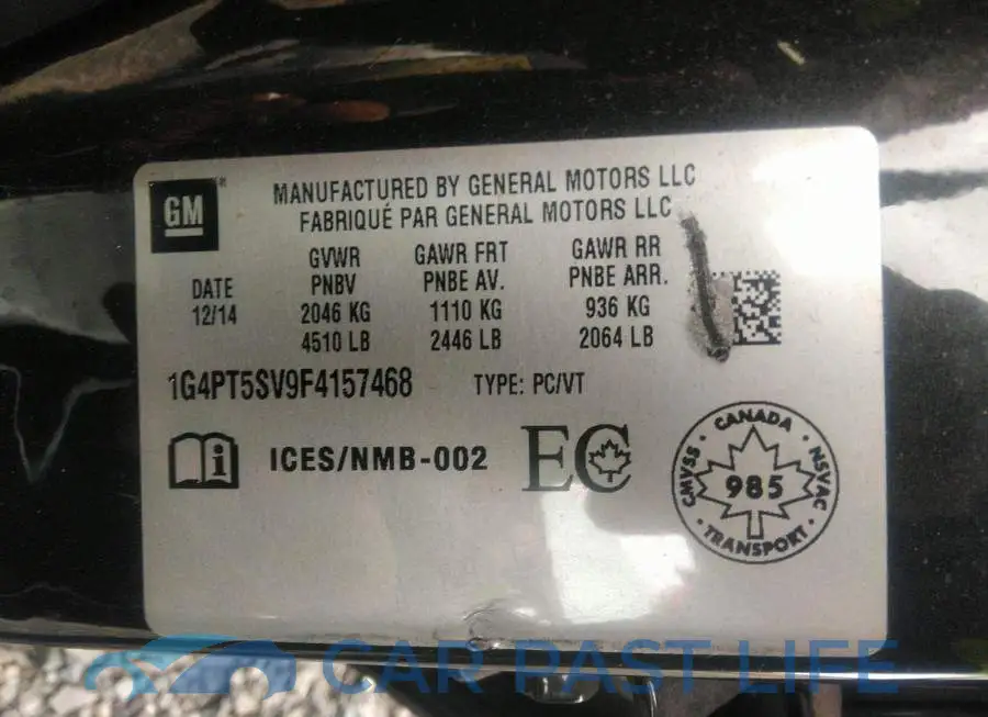1G4PT5SV9F4157468# 9