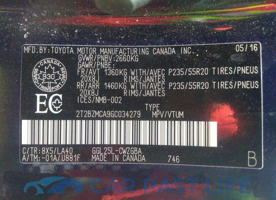 2T2BZMCA9GC034279# 9