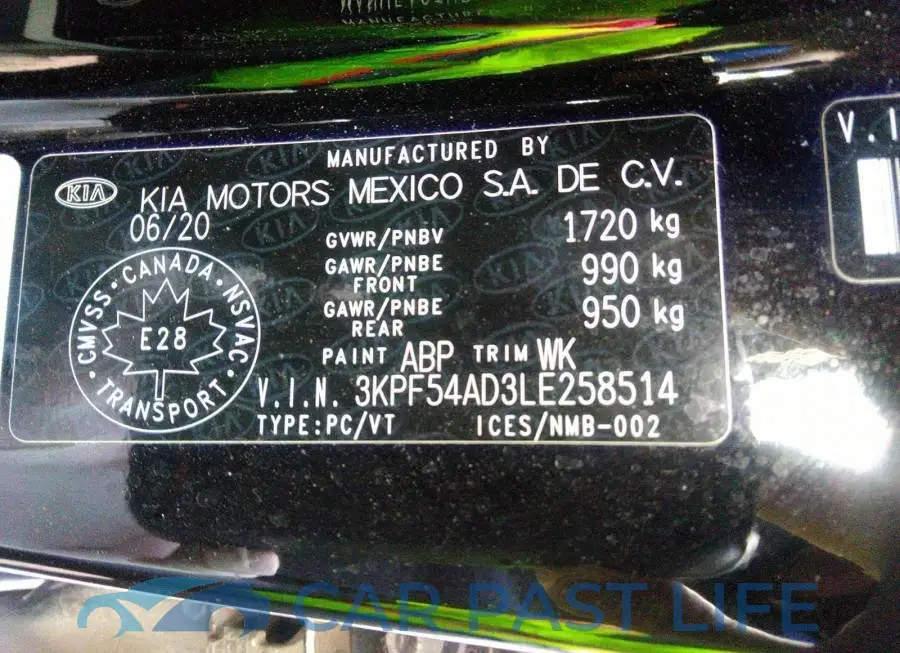 3KPF54AD3LE258514# 9
