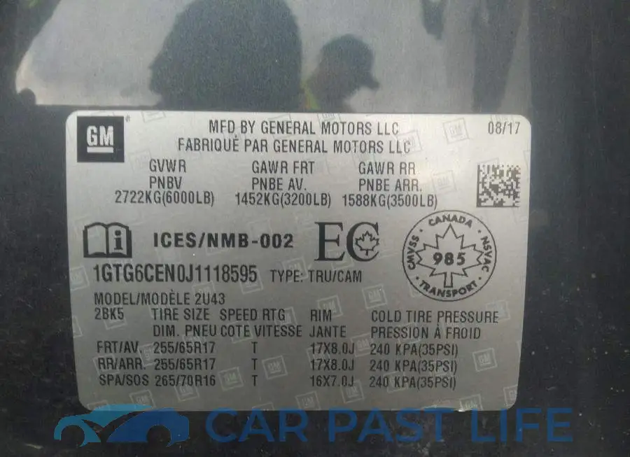 1GTG6CEN0J1118595# 9