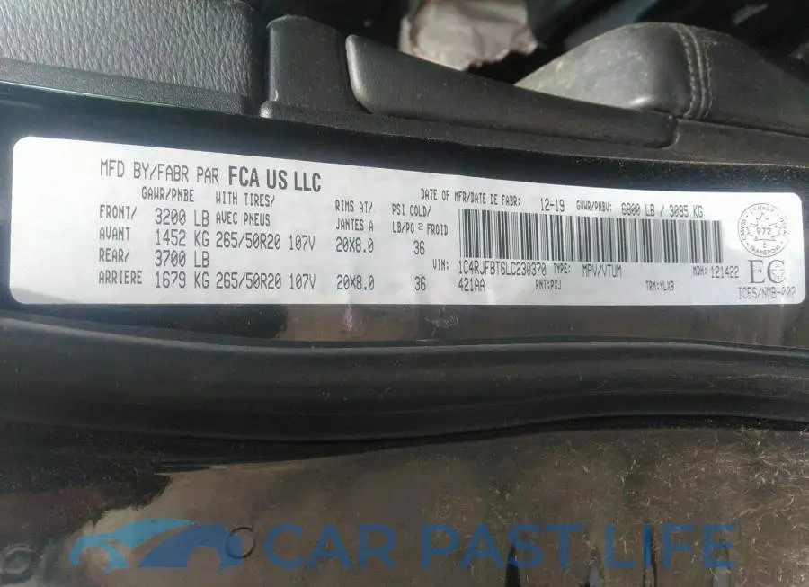 1C4RJFBT6LC230370# 9