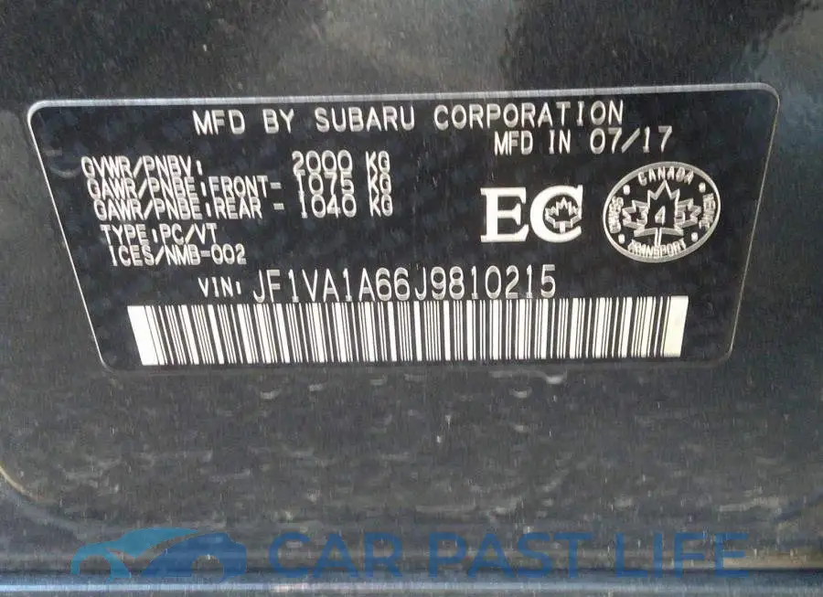 JF1VA1A66J9810215# 9
