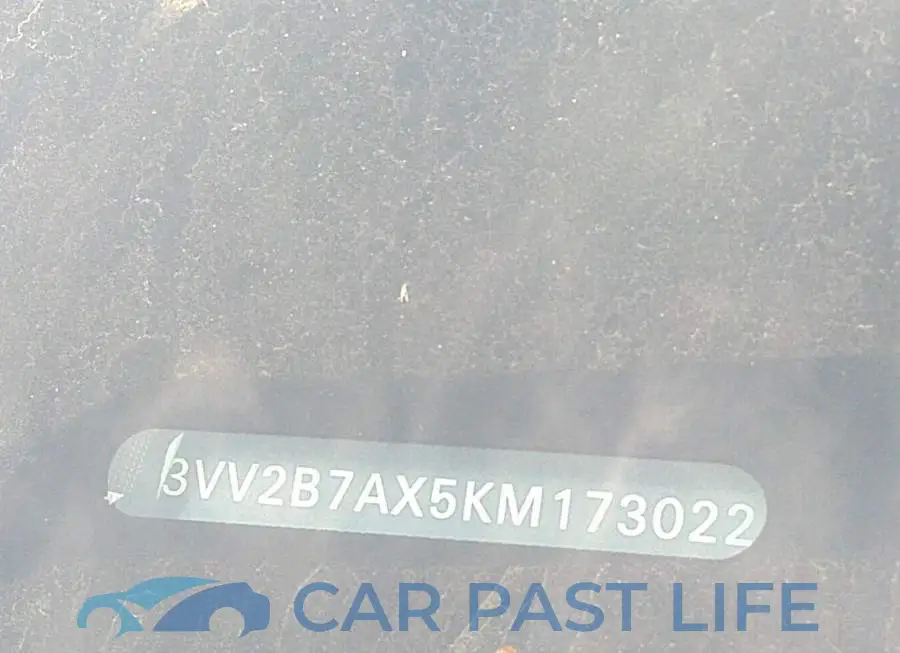 3VV2B7AX5KM173022# 9