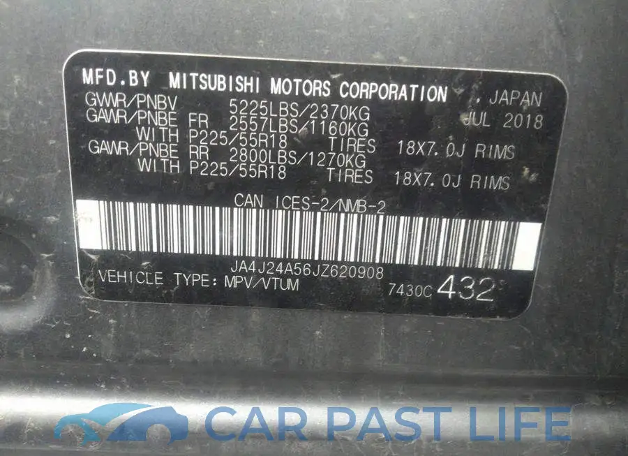 JA4J24A56JZ620908# 9