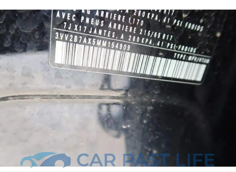 3VV2B7AX5MM154909# 9