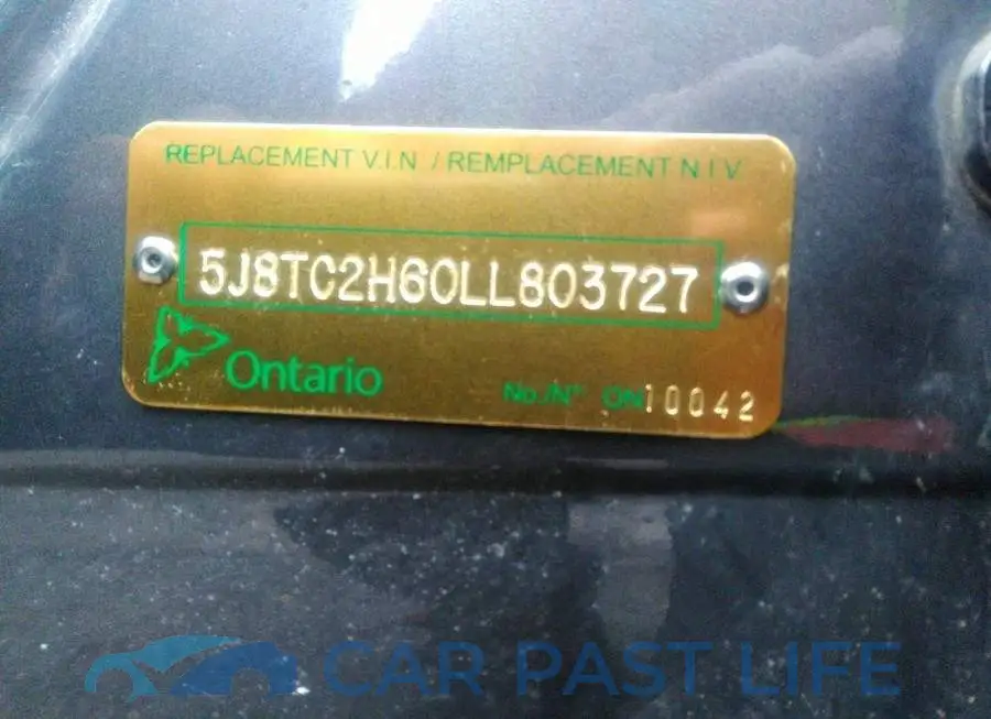 5J8TC2H60LL803727# 9