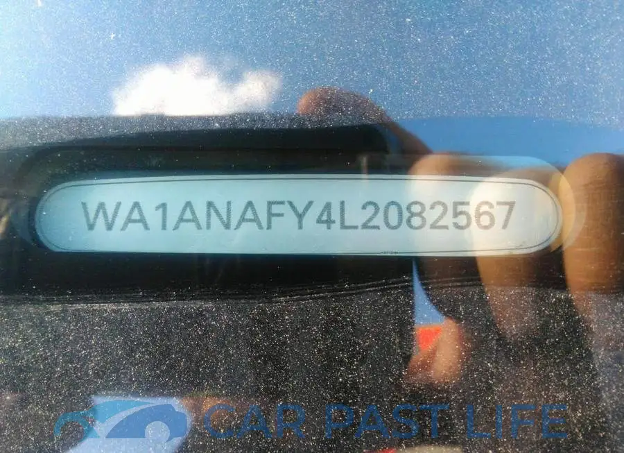 WA1ANAFY4L2082567# 9