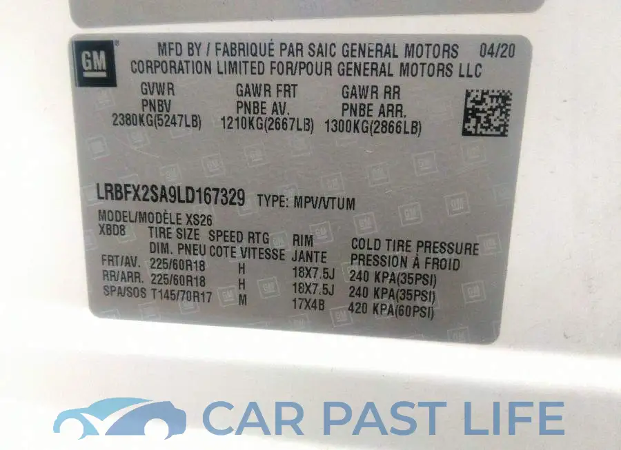 LRBFX2SA9LD167329# 9