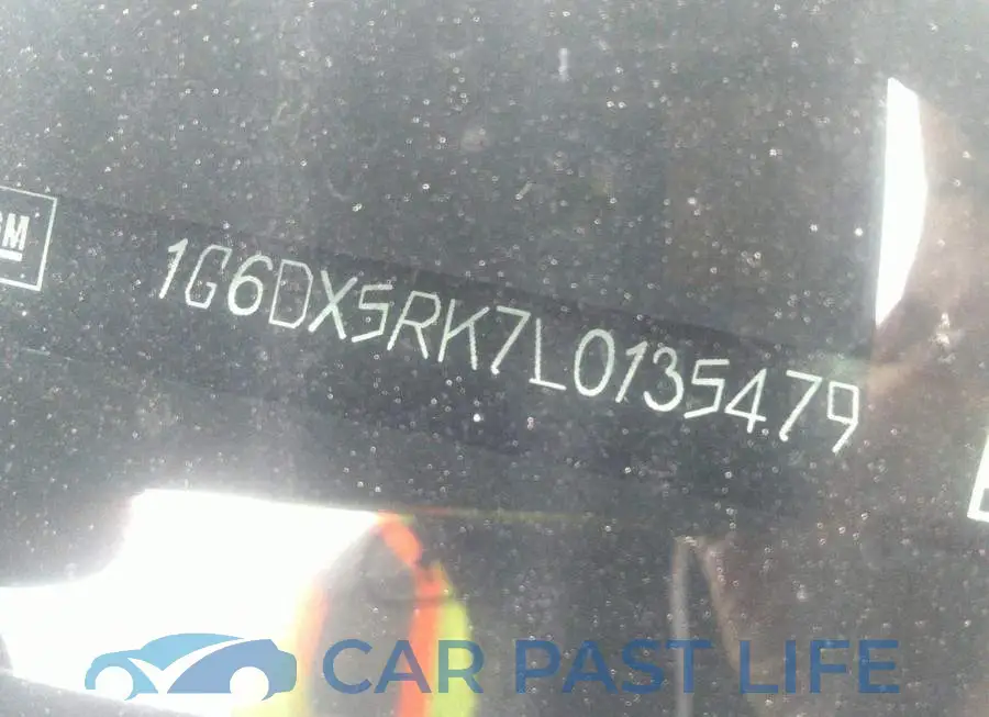 1G6DX5RK7L0135479# 9
