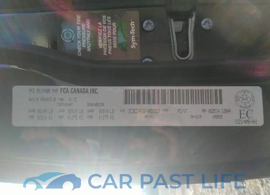 2C3CCAPG5FH859557# 9