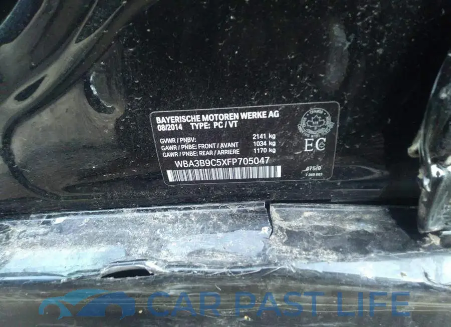 WBA3B9C5XFP705047# 9