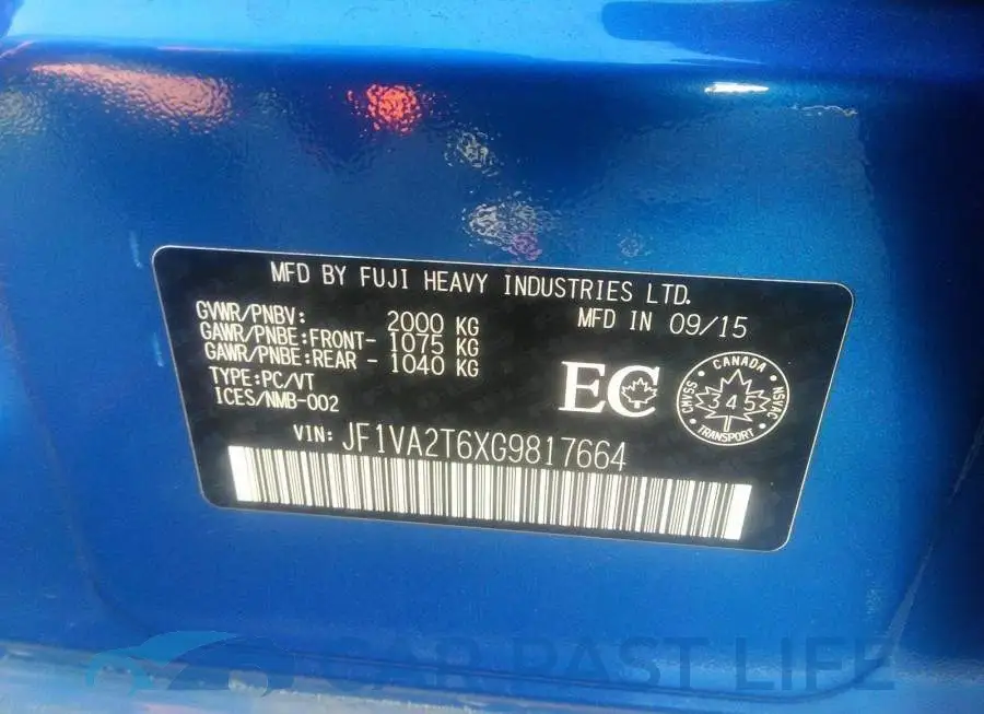 JF1VA2T6XG9817664# 9