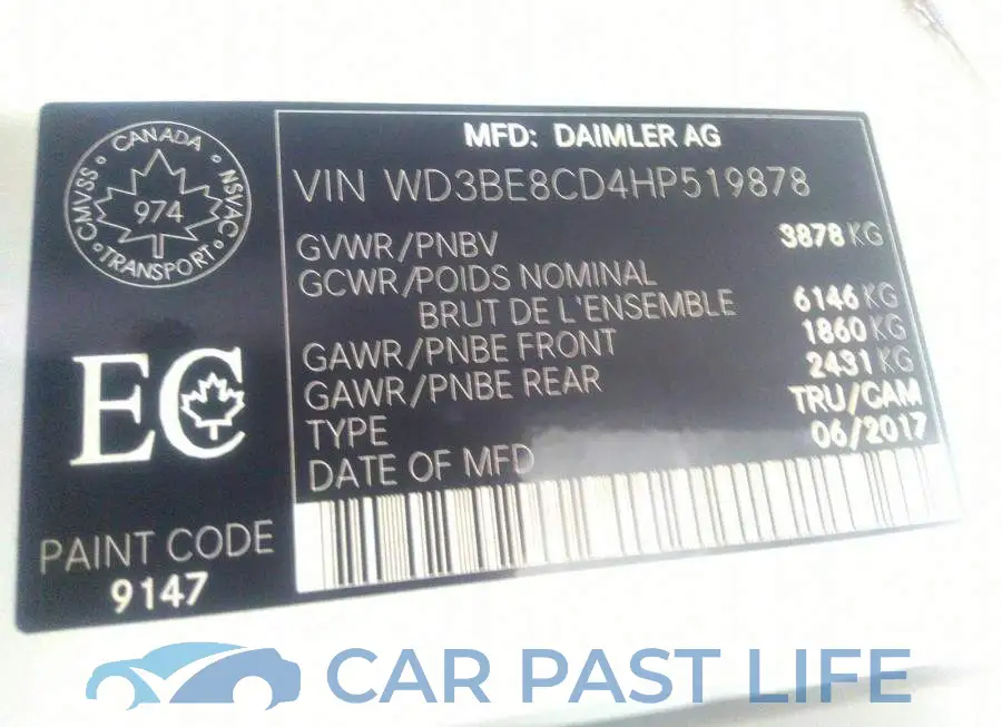 WD3BE8CD4HP519878# 9