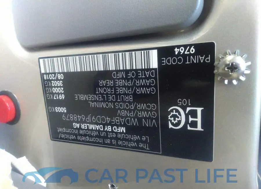 WDABF4CD9JP648879# 9